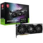 MSI GeForce RTX 4070 Gaming X Slim 12GB GDDR6X 192 Bit DLSS 3 Ekran Kartı
