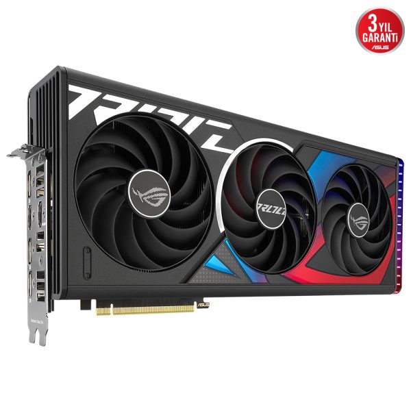 Asus Rog Strix Geforce Rtx 4070 Ti Super 16gb Gddr6x 256 Bit Dlss 3 Ekran Karti 3