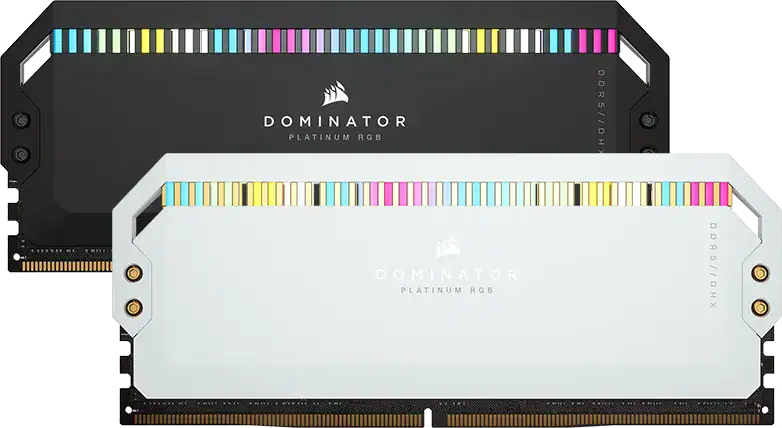 Corsair Dominator Platinum Rgb 32gb 2x16gb 6000mhz Cl36 Amd Expo Ddr5 Gri Ram Cmt32gx5m2d6000z36 H5