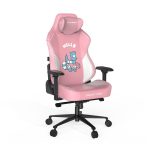 DXRacer Craft Pro Classic Ofis ve Oyuncu Koltuğu Pembe Hello Cat CRA-PR008-P-H1