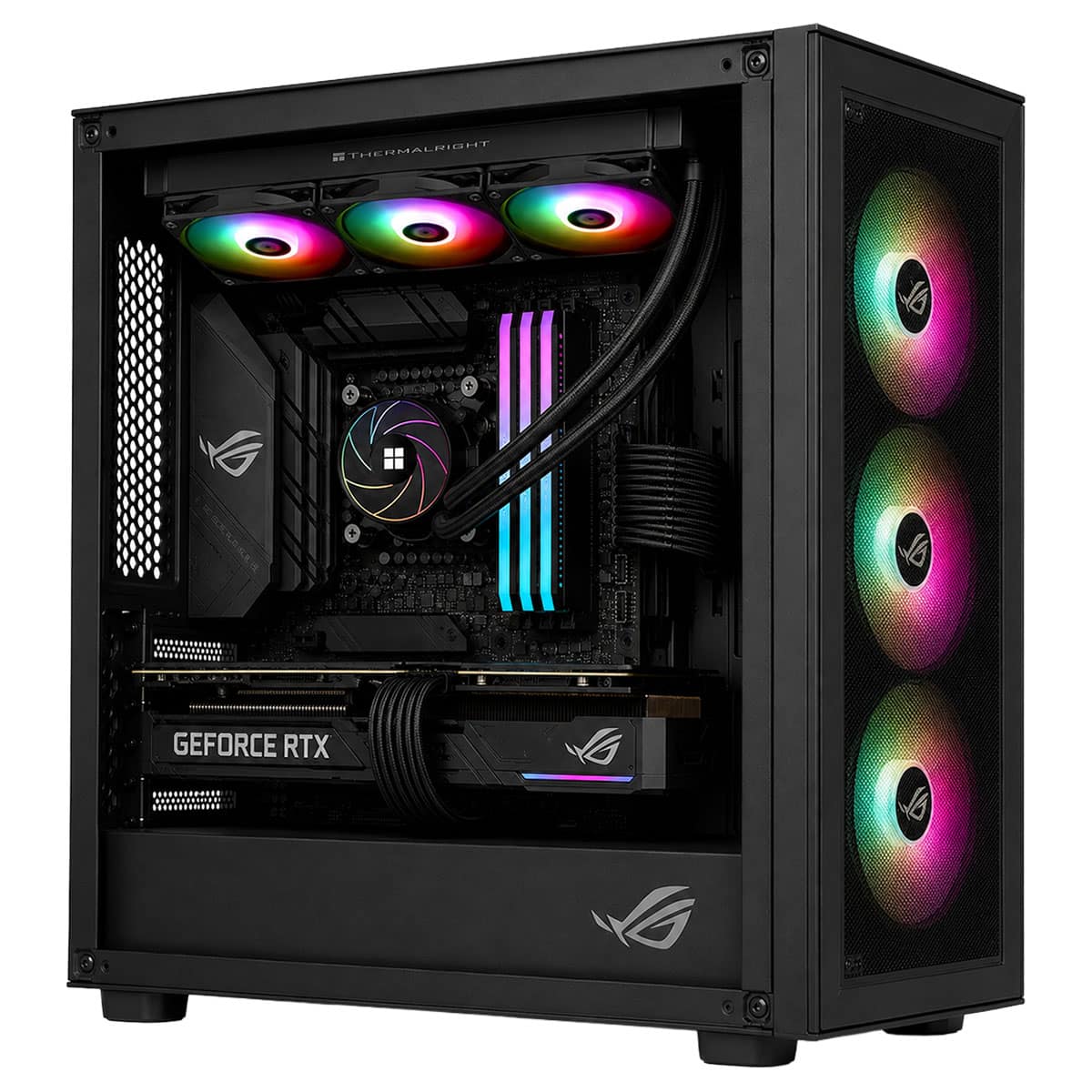 Thermalright Aqua Elite 360 ARGB 後付け液晶付き Thermalright Aqua Elite 360 Black Sıvı Soğutucu - Gaming.Gen.TR