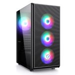 Vento Vg07f Rgb Siyah Mid Tower Atx Fsp Hydro K Pro 750w 80 Bronze Gaming Kasa