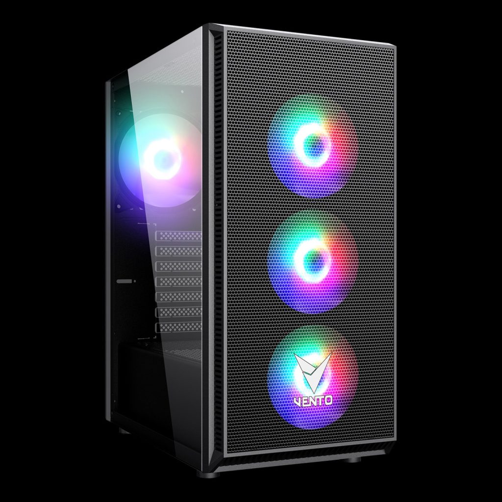 Vento Vg07f Rgb Siyah Mid Tower Atx Fsp Hydro K Pro 750w 80 Bronze Gaming Kasa H