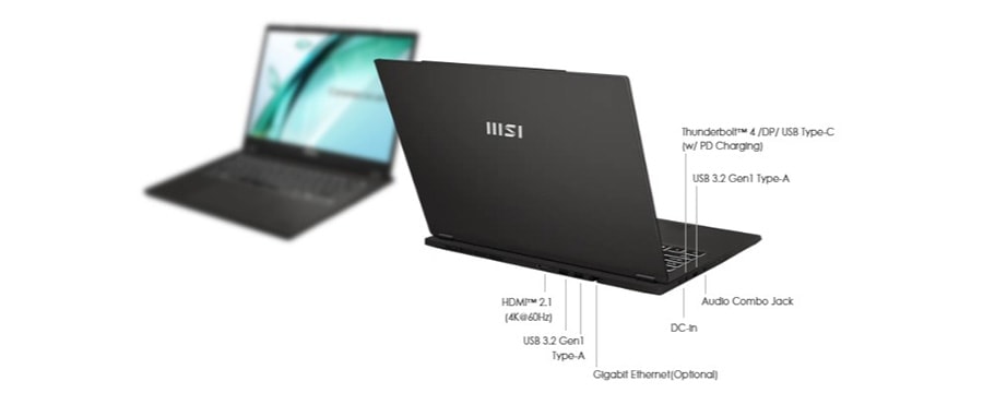 MSI COMMERCIAL 14 H A13MG-075XTR Intel Core i5-13420H 16GB 512GB SSD Iris Xe Graphics 14 inç WUXGA Freedos Laptop 12