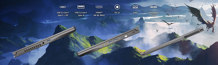 MSI THIN A15 B7VE-076XTR AMD Ryzen 5-7535HS 16GB DDR5 512GB SSD RTX4050 6GB 15.6 inç Full HD 144Hz Freedos Gaming Laptop h13