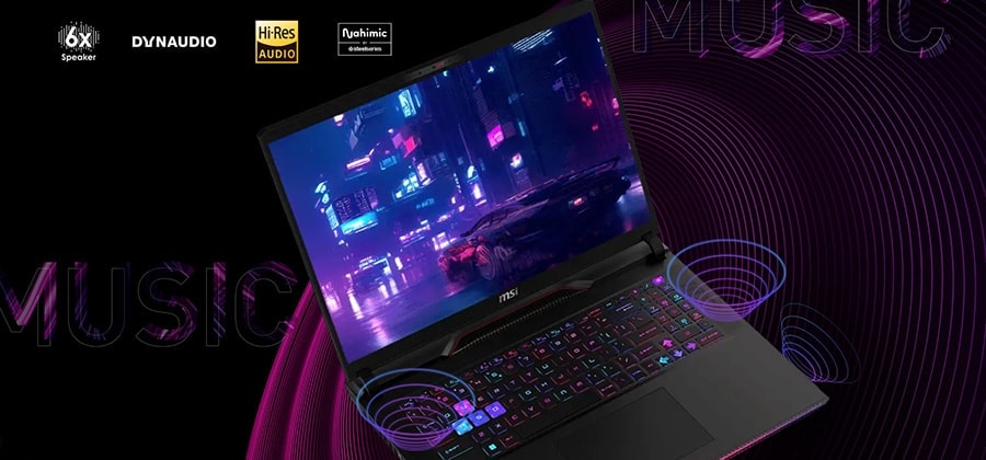 MSI RAIDER GE78 HX 14VIG-658TR Gaming Laptop a22