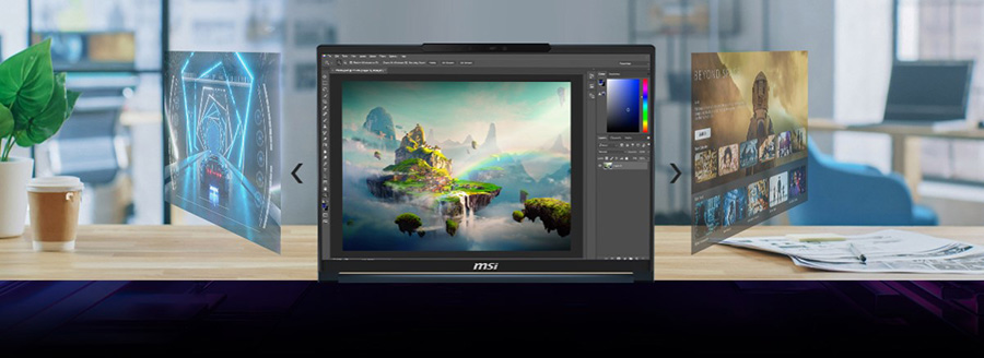 MSI STEALTH 16 AI STUDIO A1VGG-035TR Gaming Laptop a9