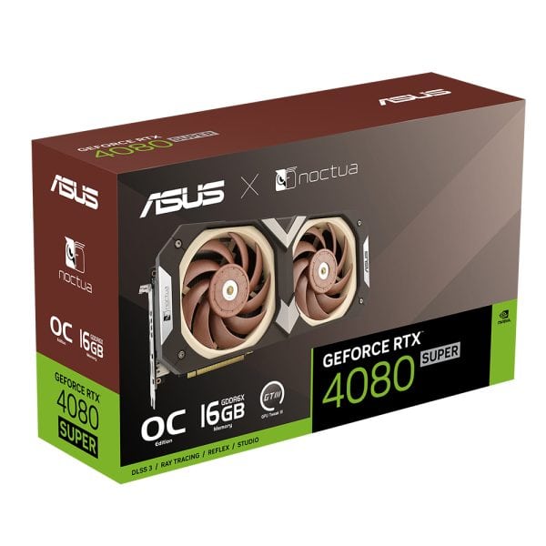 Asus Noctua Geforce Rtx 4080 Super Oc 16gb Gddr6x 256 Bit Dlss 3 Ekran Karti 9