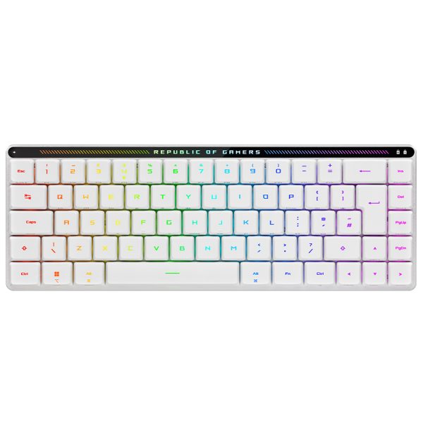 Asus Rog Falchion Rx Low Profile Red Switch Rgb Kablosuz Ingilizce Mekanik Beyaz Gaming Klavye Yy1