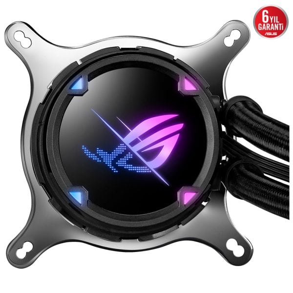 Asus Rog Strix Lc Ii 240 Rgb V2 240mm Intel Amd Uyumlu Islemci Sivi Sogutucu 1