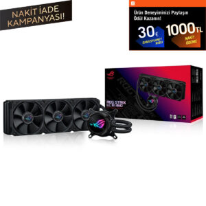 Asus Rog Strix Lc Iii 360 360mm Intel Amd Uyumlu İşlemci Sıvı Soğutucu 1