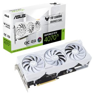 Asus Tuf Gaming Geforce Rtx 4070 Ti White Oc 12gb Gddr6x 192 Bit Dlss 3 Ekran Karti