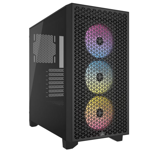 Corsair Icue 3000d Rgb Usb 3 2 Mid Tower Atx Gaming Kasa Cc 9011255 Ww