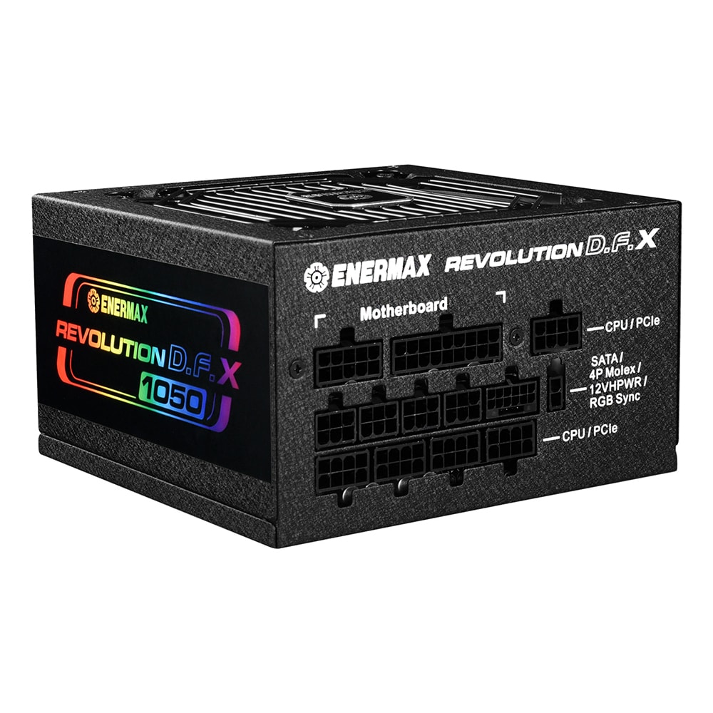 Enermax Revolution D.F. X 1050W 80+ Gold Full Modüler 120mm Fanlı