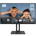 MSI PRO MP251P 24.5 inç 100Hz 1ms Full HD Adaptive Sync Pivot IPS Monitör