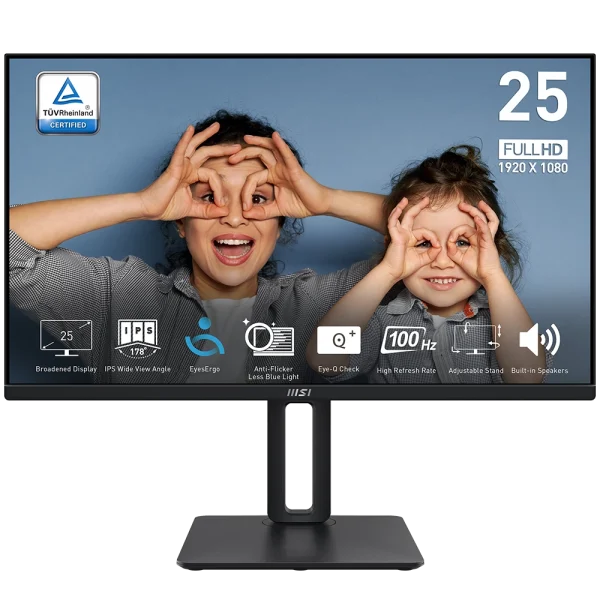 Msi Pro Mp251p 24 5 Inc 100hz 1ms Full Hd Adaptive Sync Pivot Ips Monitor Y