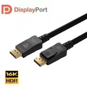 Paugge Entdp2112 Vesa Sertifikali 1 2m Displayport 2 1 Kablo 1