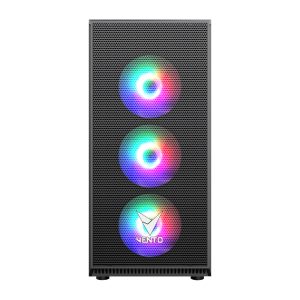 Vento Vg07f Argb Siyah Mid Tower Atx Fsp Hydro K Pro Gen5 850w 80 Bronze Gaming Kasa 1