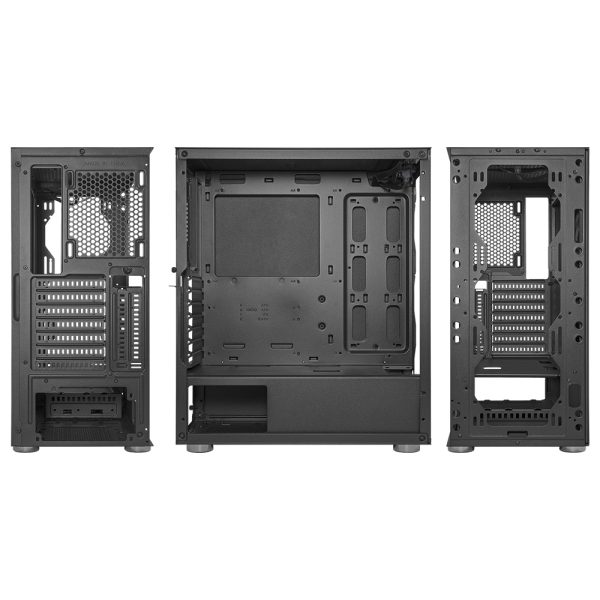 Vento Vg07f Argb Siyah Mid Tower Atx Fsp Hydro K Pro Gen5 850w 80 Bronze Gaming Kasa 3