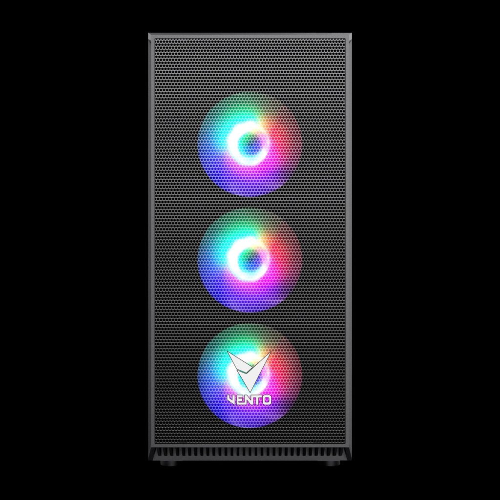 Vento Vg07f Argb Siyah Mid Tower Atx Fsp Hydro K Pro Gen5 850w 80 Bronze Gaming Kasa H4