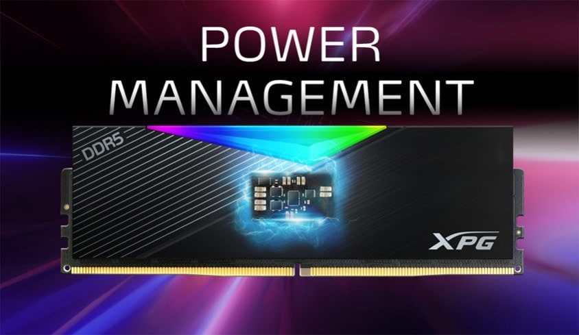 Xpg Lancer Rgb 16gb 5200mhz Cl38 Ddr5 Ram Ax5u5200c3816g Clarbk H2