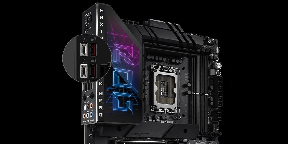 ROG MAXIMUS Z790 DARK HERO ASUS ROG Maximus Z790 Dark Hero Anakart a12