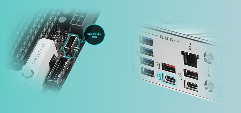 ASUS ROG Strix Z790-A Gaming WiFi II Anakart a19