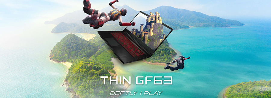 MSI THIN GF63 12UCX-1099XTR Gaming Laptop a2