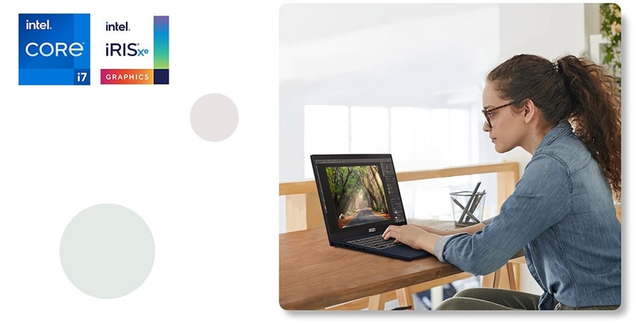 MSI MODERN 15 B12MO-814XTR Intel Core i7-1255U 16GB 512GB SSD 15.6 inç Full HD Freedos Laptop 5