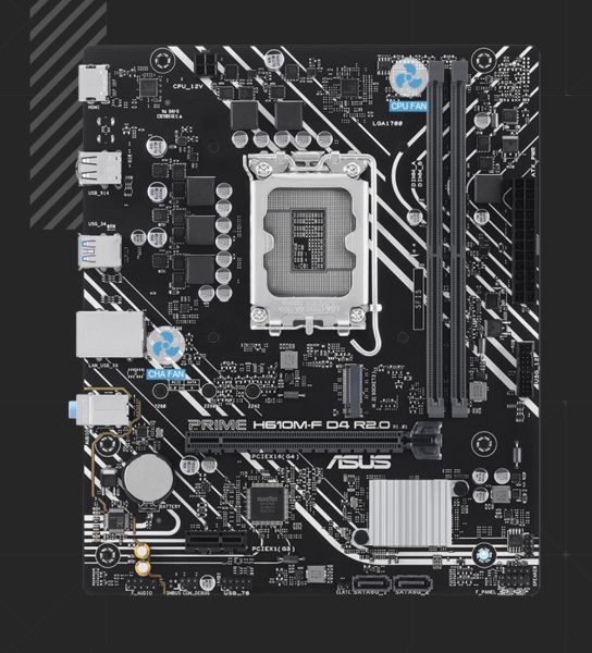 PRIME H610M-F D4 R2.0-CSM ASUS Prime H610M-F D4 R2.0-CSM Anakart a7