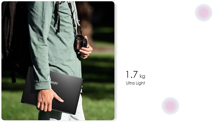 MSI MODERN 15 B12MO-814XTR Intel Core i7-1255U 16GB 512GB SSD 15.6 inç Full HD Freedos Laptop 7