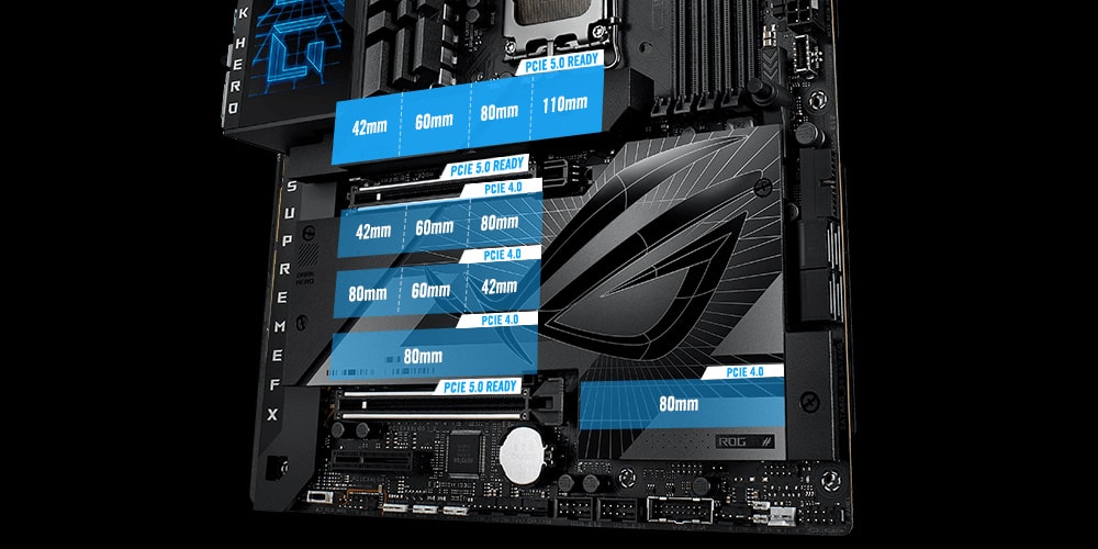 ROG MAXIMUS Z790 DARK HERO ASUS ROG Maximus Z790 Dark Hero Anakart a10