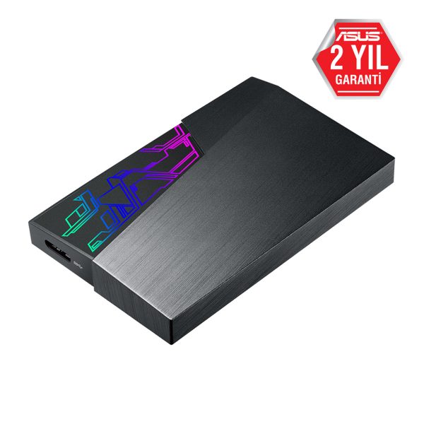 Asus Fx Hdd 25 Inc 2tb Aura Sync Rgb Usb 3 1 Siyah Harddisk 4