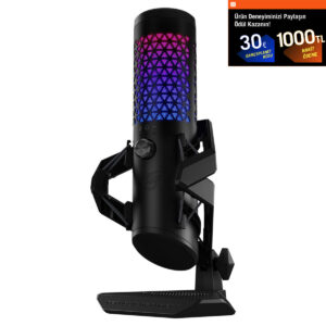 Asus Rog Carnyx Aura Rgb Condenser Siyah Gaming Mikrofon 1