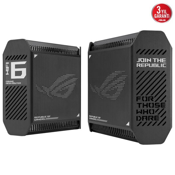 Asus Rog Rapture Gt6 Wifi 6 Gigabit Tri Band Ai Protection Vpn Access Point Siyah Mesh Sistem Ikili Paket 9