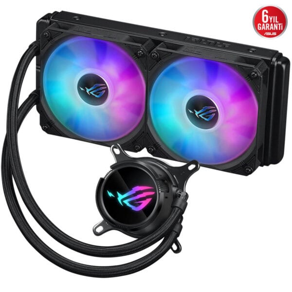 Asus Rog Strix Lc Iii 240 Argb 240mm Intel Amd Uyumlu İşlemci Sıvı Soğutucu 4