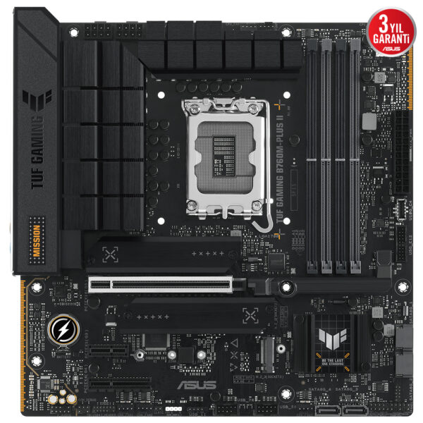 Asus Tuf Gaming B760m Plus Ii 7800mhz Oc Ddr5 Soket 1700 M 2 Hdmi Dp Matx Anakart Y2