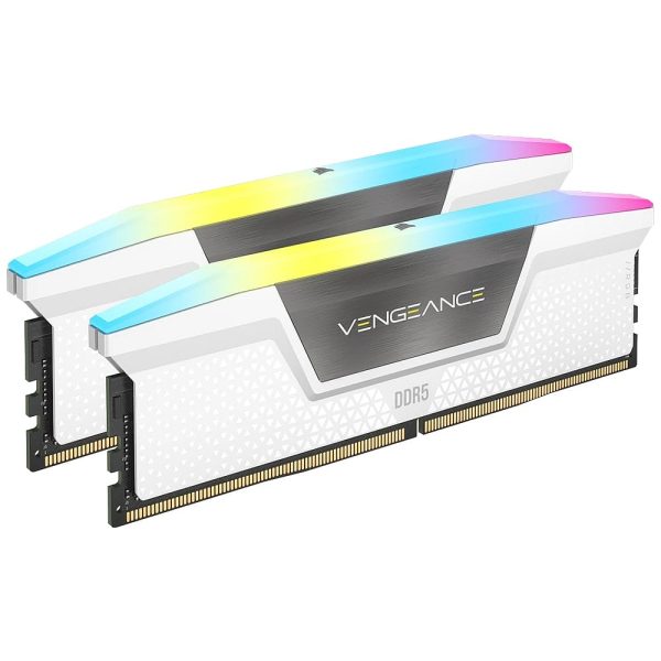 Corsair Vengeance Rgb 32gb 2x16gb 6000mhz Cl36 Intel Xmp 3 0 Ddr5 Beyaz Ram Cmh32gx5m2e6000c36w 1