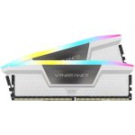 Corsair Vengeance RGB 32GB (2x16GB) 6000MHz CL36 INTEL XMP 3.0 DDR5 Beyaz Ram (CMH32GX5M2E6000C36W)