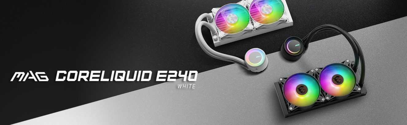 MSI MAG CoreLiquid E240 ARGB Sıvı Soğutucu a1