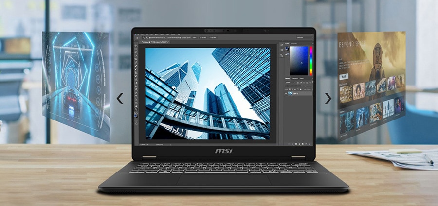 MSI PRESTIGE 14 AI STUDIO C1VEG-024TR Laptop a12