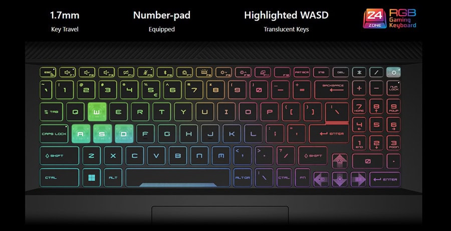 MSI SWORD 17 HX B14VGKG-054XTR Gaming Laptop a16