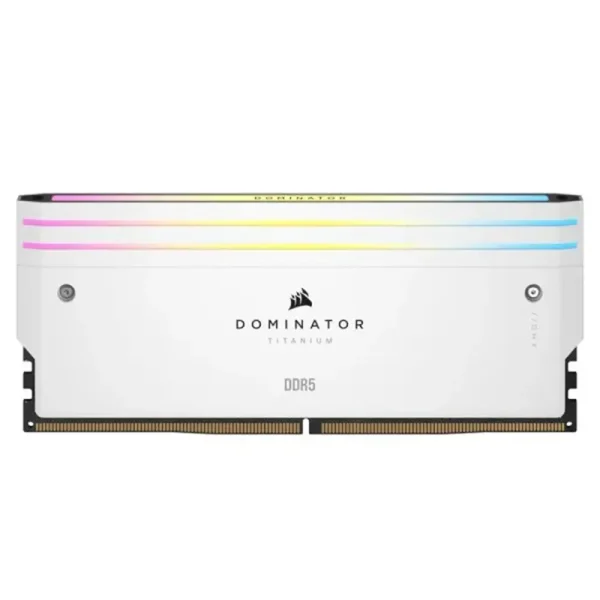 Corsair Dominator Titanium Rgb 32gb 2x16gb 7000mhz Cl34 Intel Xmp 3 0 Ddr5 Beyaz Ram Cmp32gx5m2x7000c34w Yh3