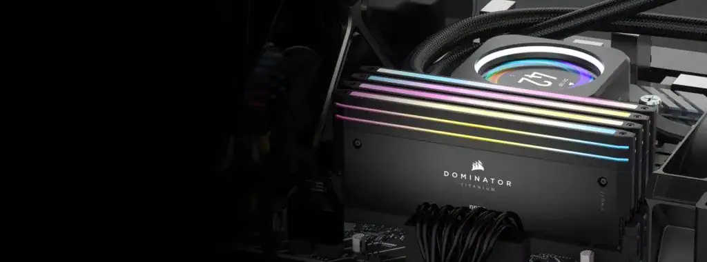 Corsair Dominator Titanium Rgb 48gb 2x24gb 7000mhz Cl36 Intel Xmp 3 0 Ddr5 Beyaz Ram Cmp48gx5m2b7000c36w Yh5