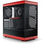 HYTE Y40 Siyah-Kırmızı Temperli Cam USB 3.2 ATX Mid Tower Gaming Kasa (CS-HYTE-Y40-BR)