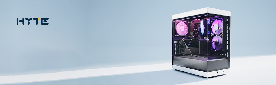 Hyte Y40 Siyah Temperli Cam Usb 3 2 Atx Mid Tower Gaming Kasa Cs Hyte Y40 B H1