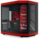 HYTE Y70 Touch Siyah-Kırmızı Temperli Cam USB 3.2 E-ATX Dual Chamber Mid Tower Dokunmatik Ekranlı Gaming Kasa (CS-HYTE-Y70-BR-L)
