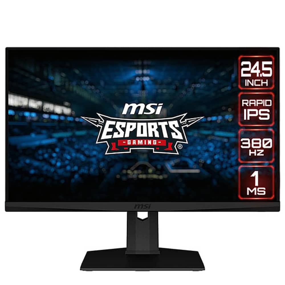 MSI G253PF [24.5インチ] 360Hz (OC 380Hz) MSI G253PF 24.5 inç 380Hz 1ms Full HD FreeSync Premium Rapid IPS