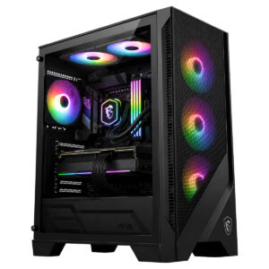 Msi Mag Forge 120a Airflow Temperli Cam Usb 3 2 Atx Mesh Siyah Mid Tower Gaming Kasa T2