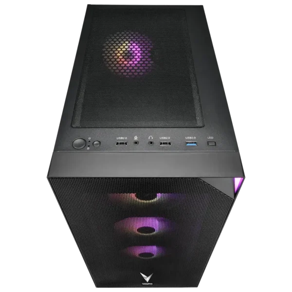 Vento Vg3400s Rgb Temperli Cam Usb 3 0 Mesh Siyah Atx Hyper Pro H3 650 80 Bronze Gaming Kasa 3